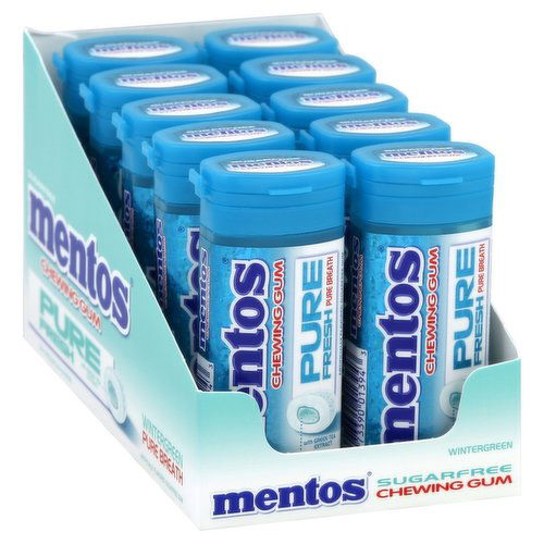 Mentos Wintergreen Gum